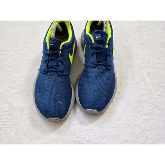 Nike ID Roshe Run 943711-991 Blue/Green Running Shoes 7Y - Picture 5 of 8